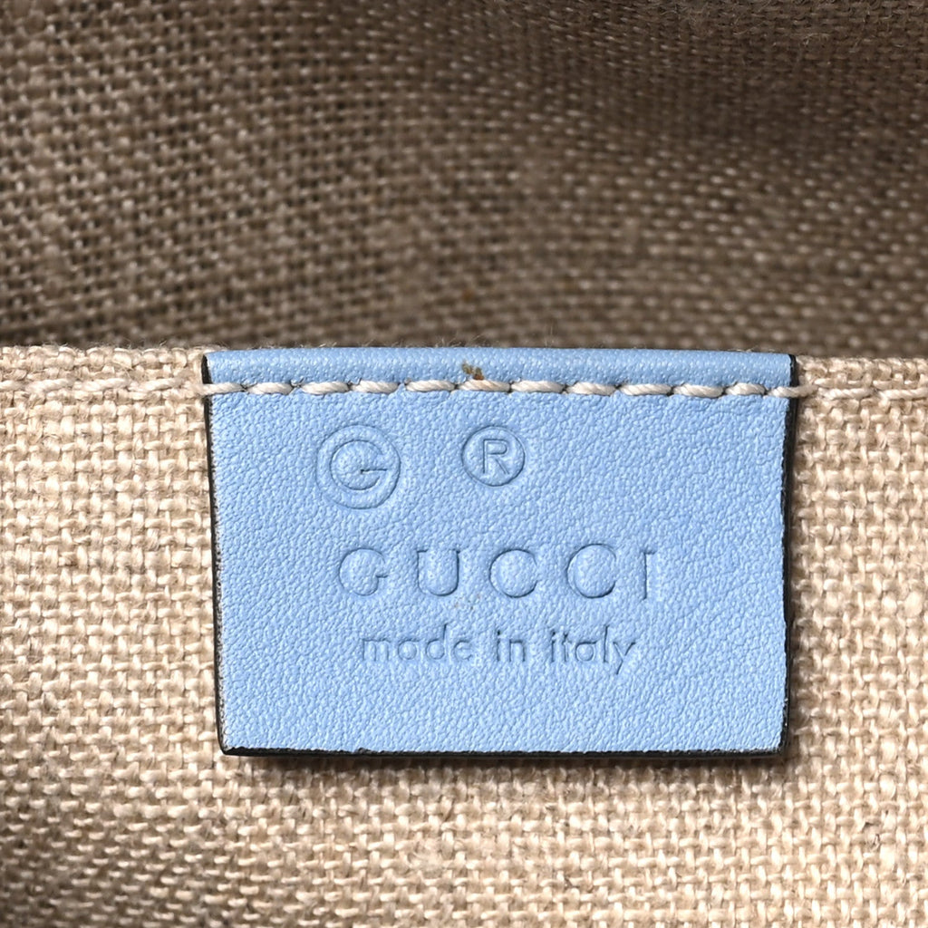 Microguccissima Mini Dome Bag Mineral Blue