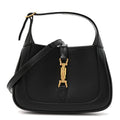 Boarded Dyana Lux Calfskin Mini Jackie 1961 Hobo Black