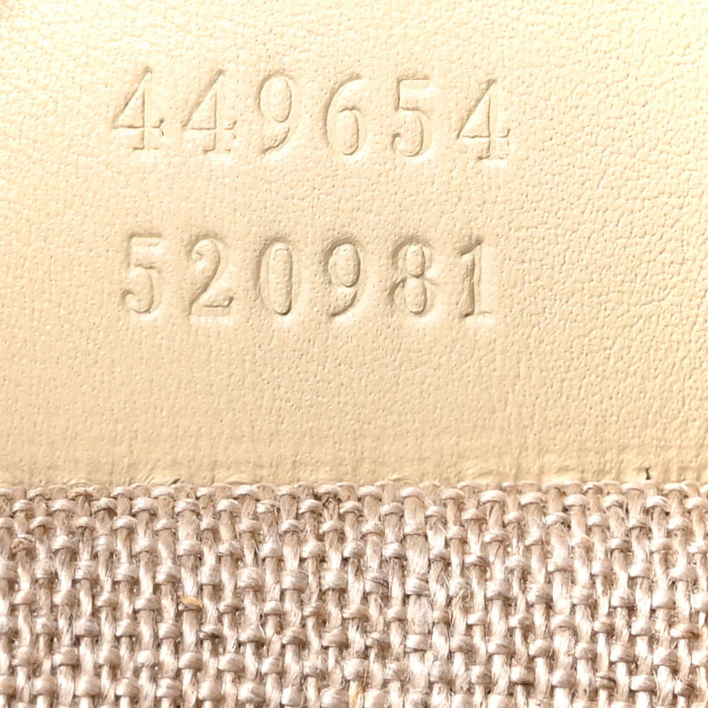 Soft Microguccissima Mini Dome Bag Ivoire