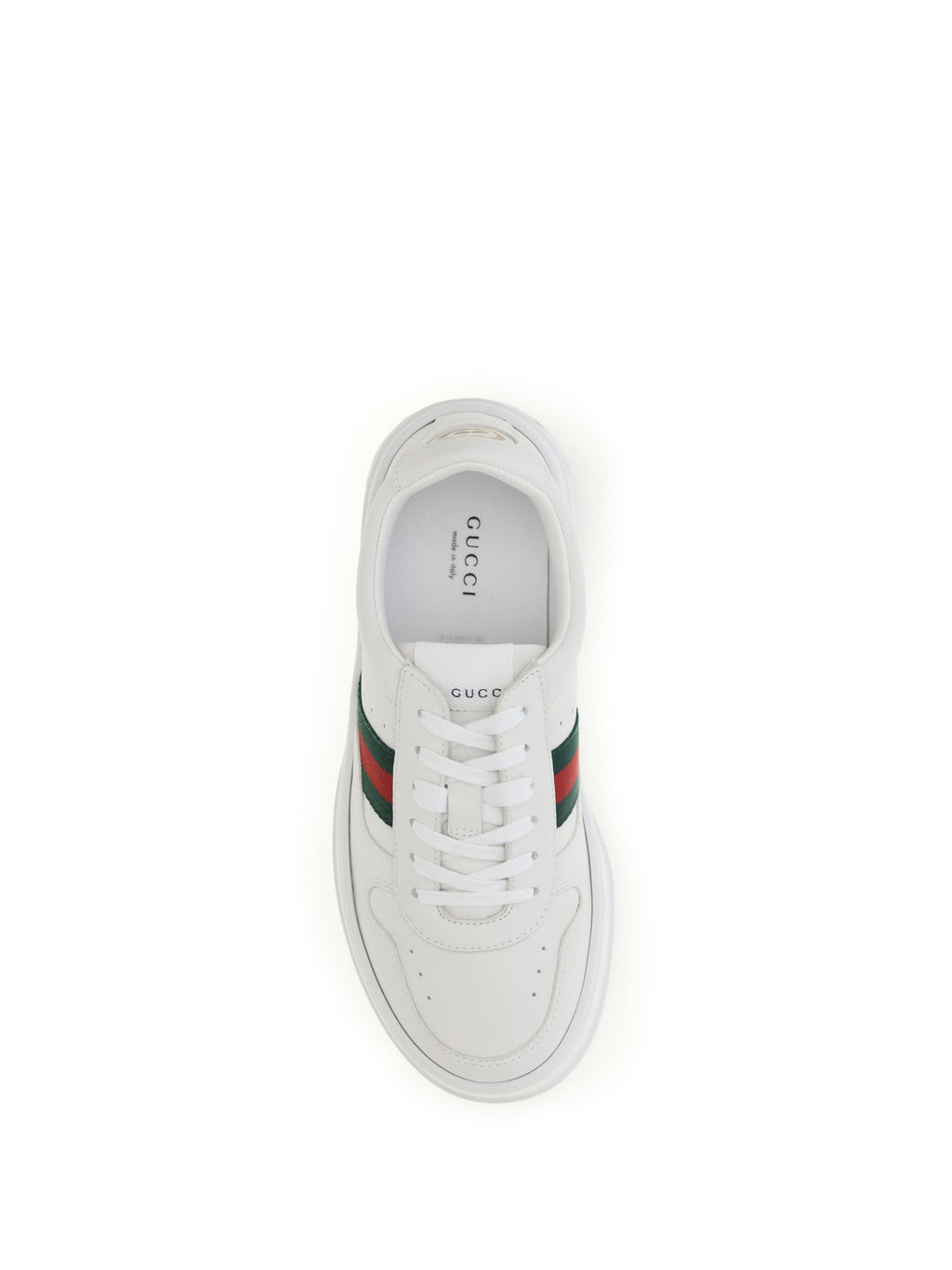 Gucci Oversized Sole Sneakers Green/White Women