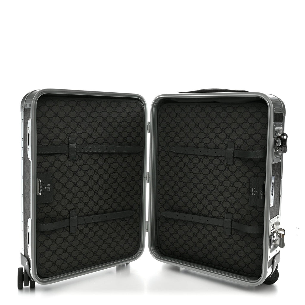 GG Supreme Monogram Porter Carry On Suitcase