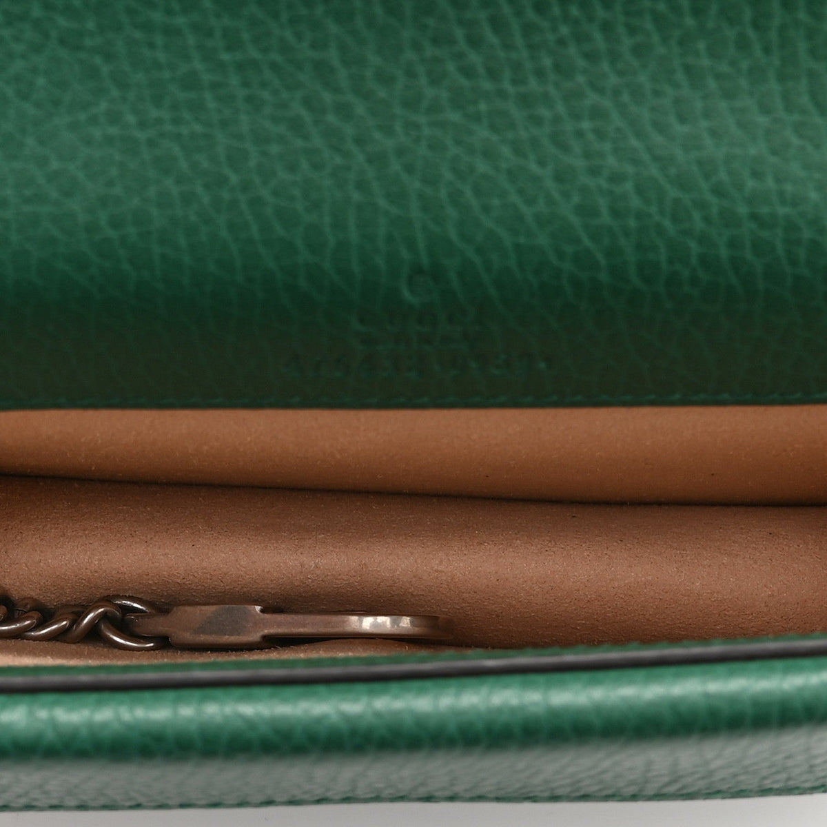 Calfskin Super Mini Dionysus Shoulder Bag Emerald