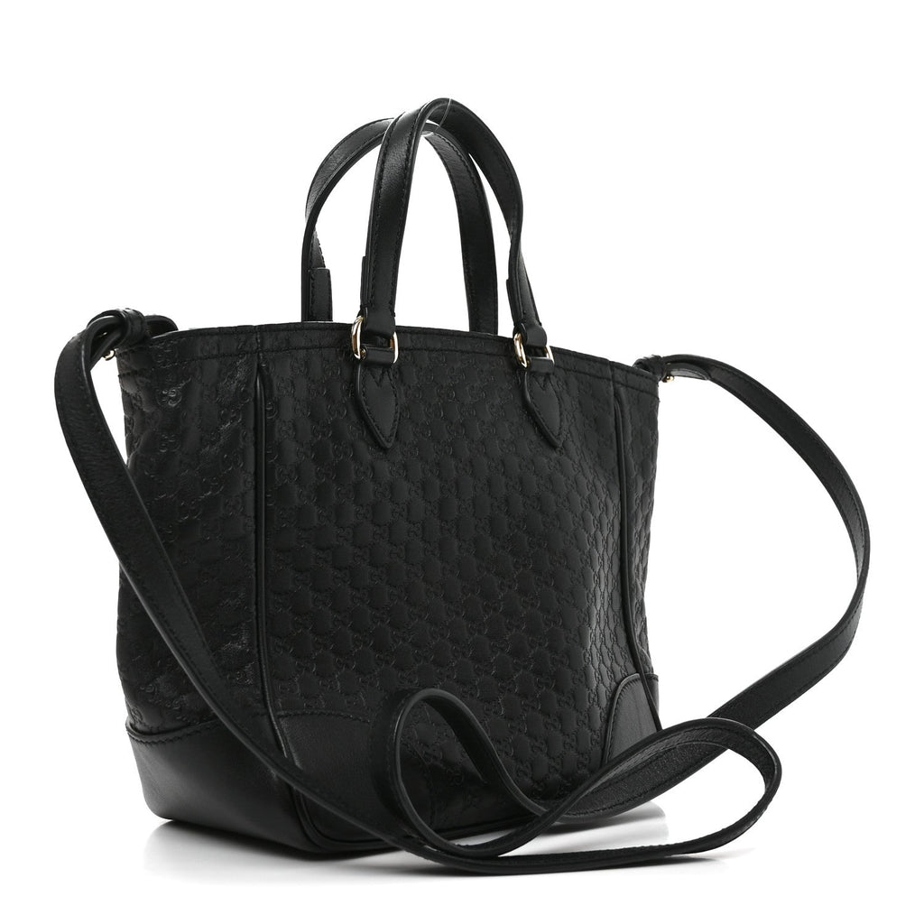 Microguccissima Small Bree Tote Black