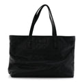 Guccissima Medium Zippered Shopping Tote Black