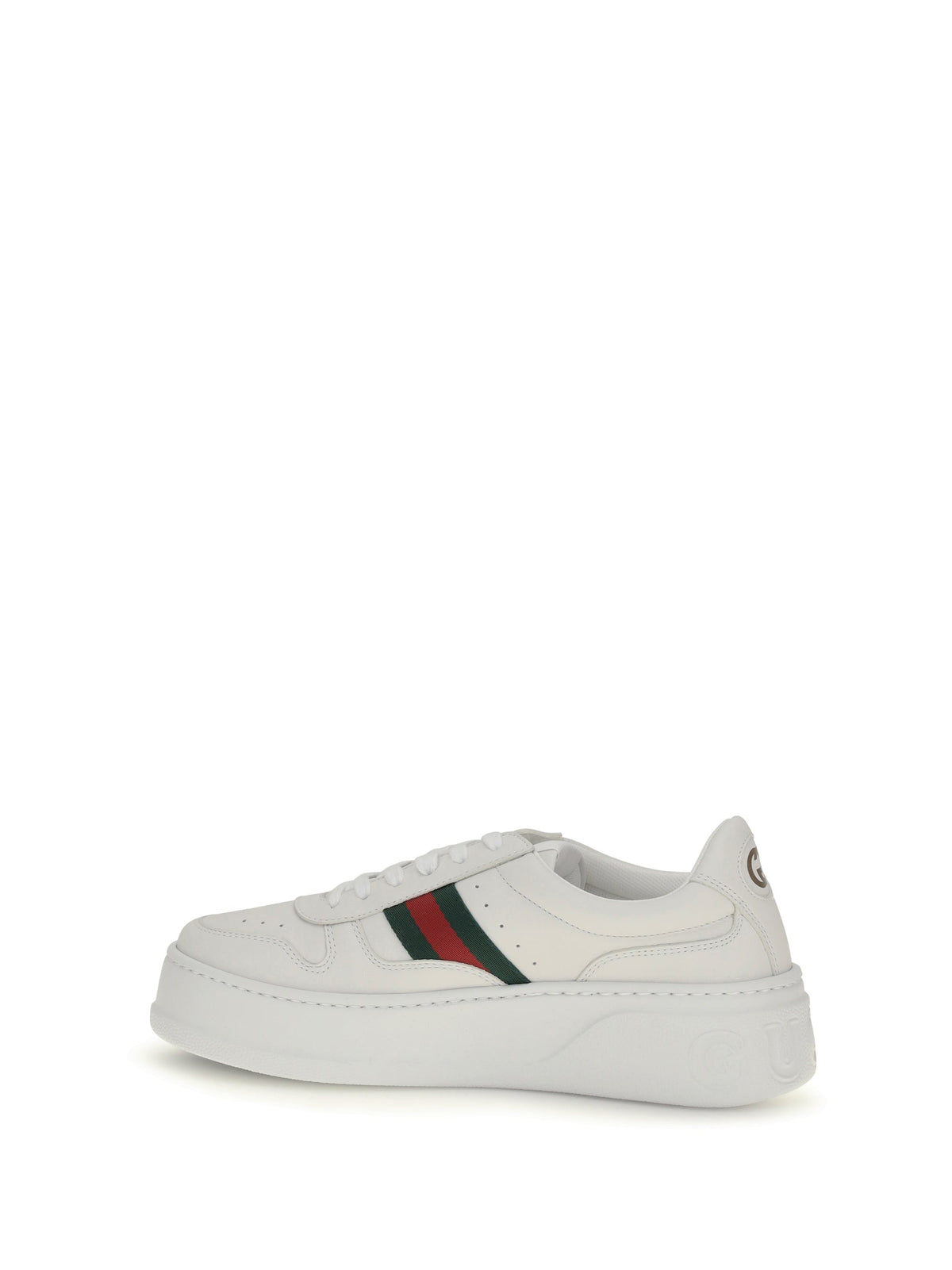 Gucci Oversized Sole Sneakers Green/White Women