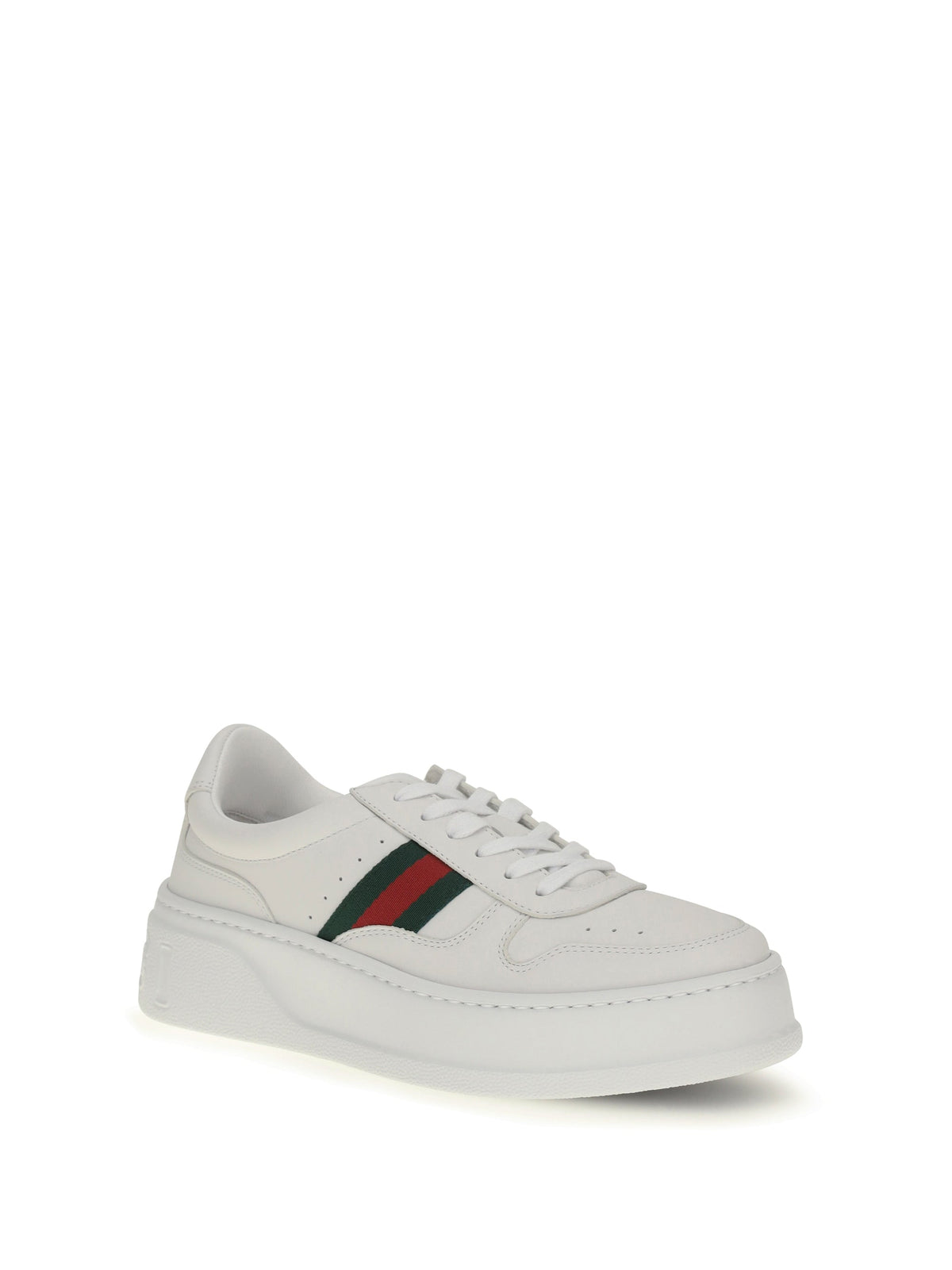 Gucci Oversized Sole Sneakers Green/White Women