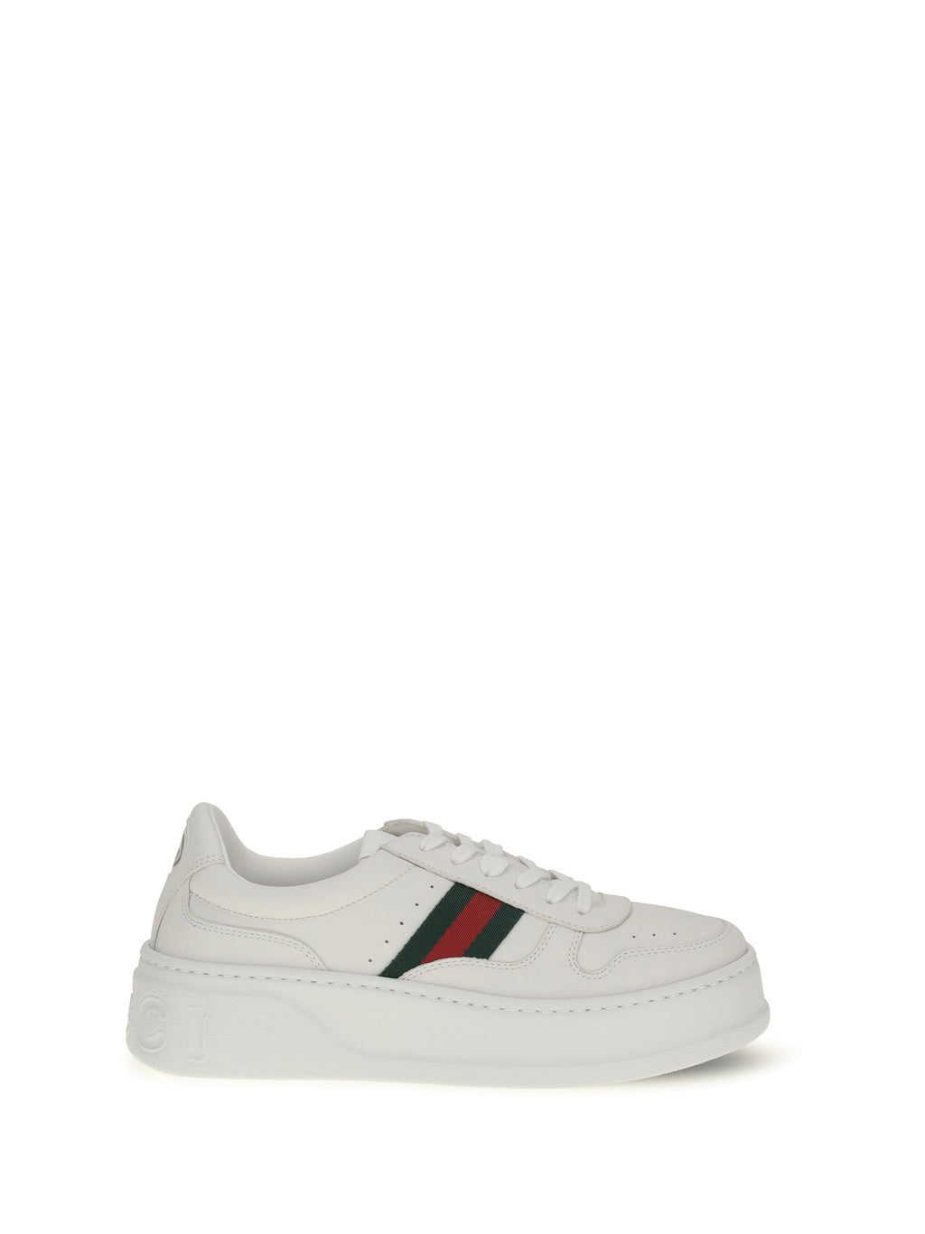 Gucci Oversized Sole Sneakers Green/White Women