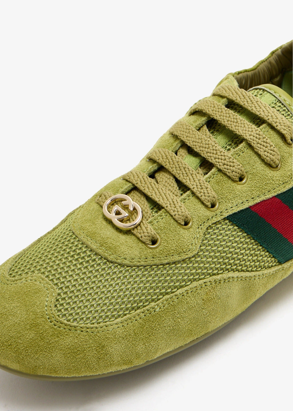 Gucci Shift Sneakers Green Women