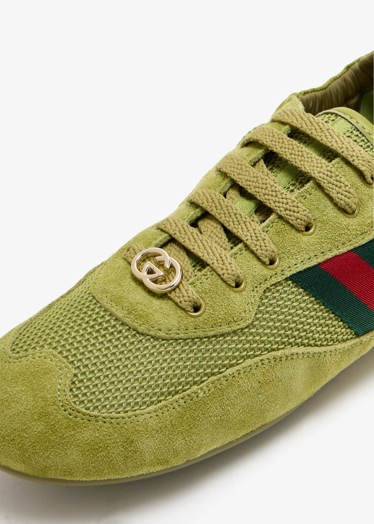 Gucci Shift Sneakers Green Women