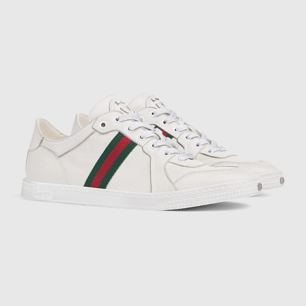 Gucci Stretch Sneakers White Women