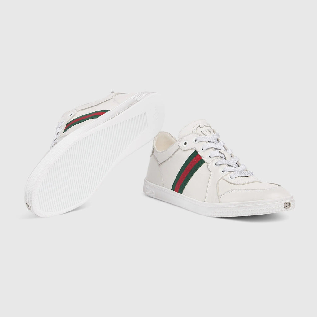 Gucci Stretch Sneakers White Women