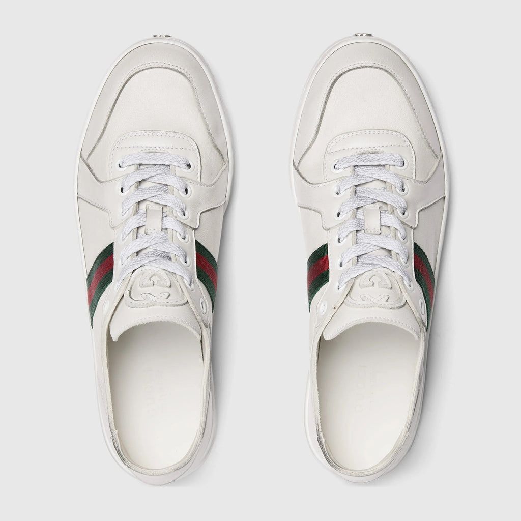 Gucci Stretch Sneakers White Women