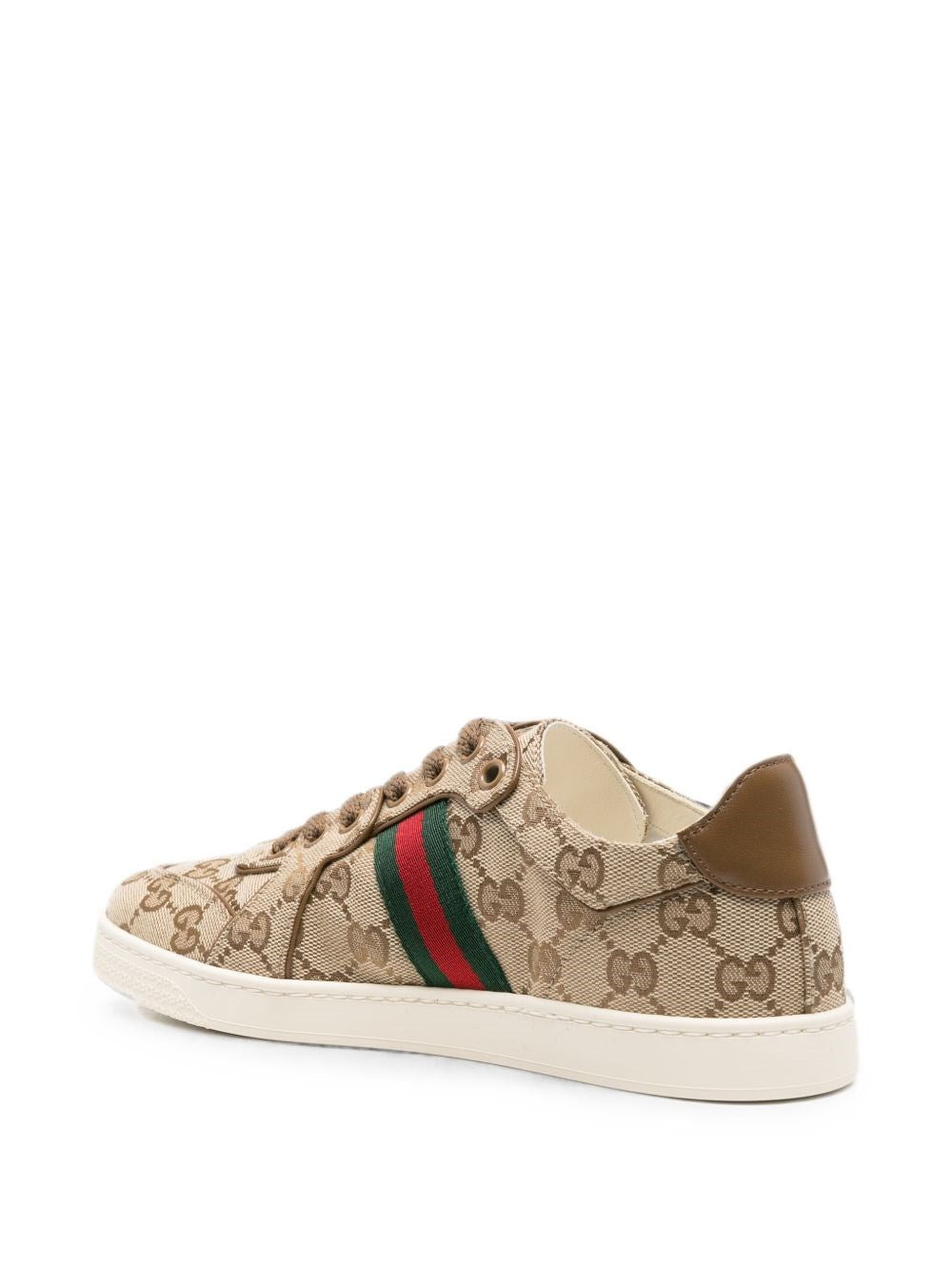 Gucci GG Canvas Sneakers Beige Women