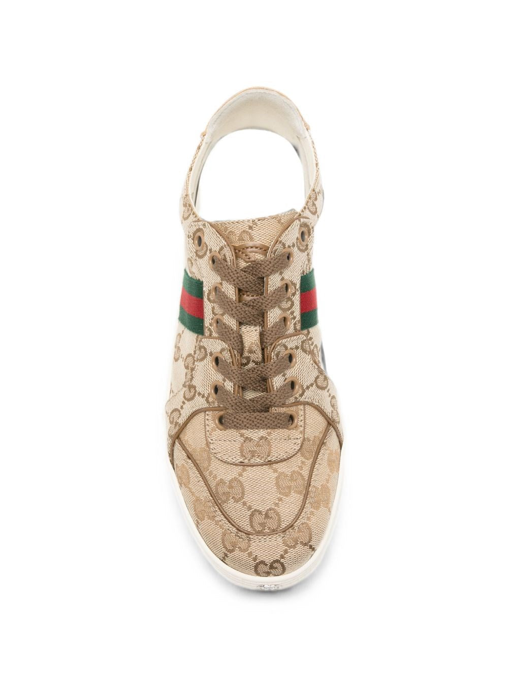 Gucci GG Canvas Sneakers Beige Women