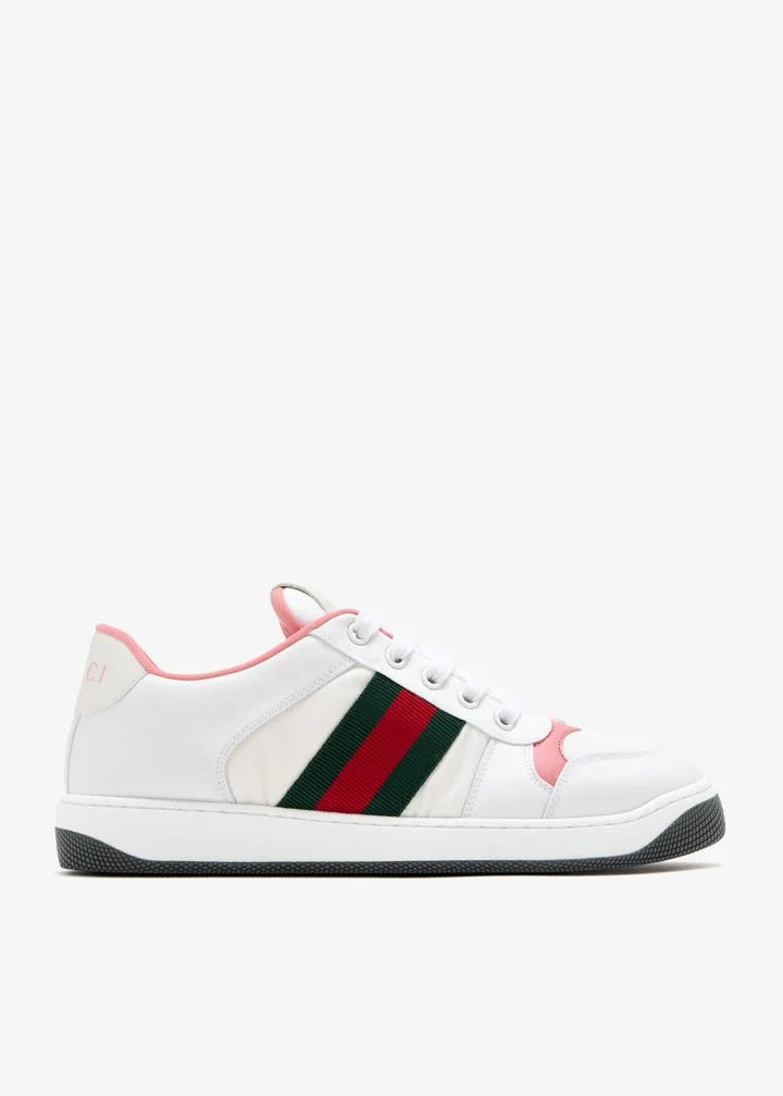 Gucci Screener Sneakers White Women