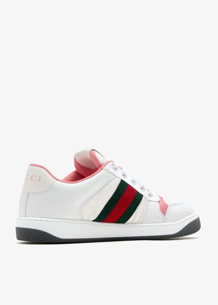 Gucci Screener Sneakers White Women
