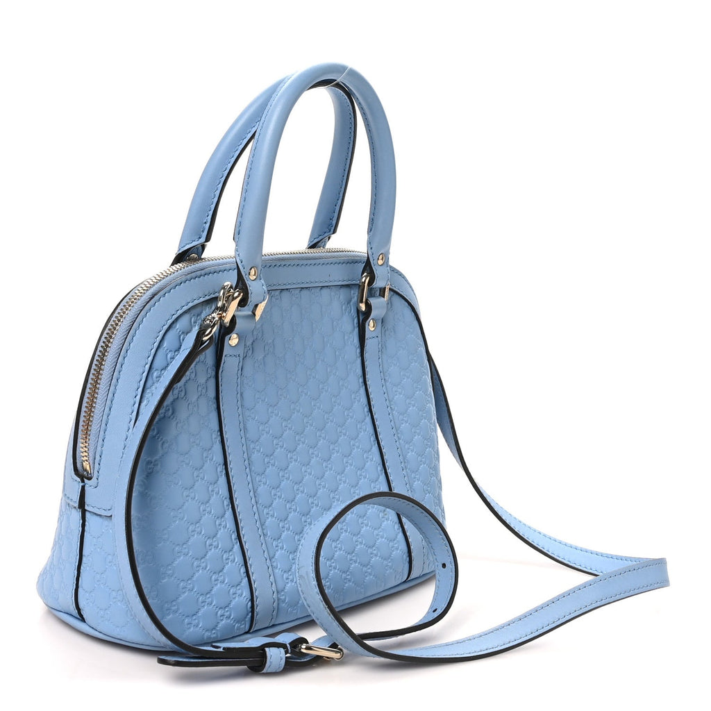 Microguccissima Mini Dome Bag Mineral Blue