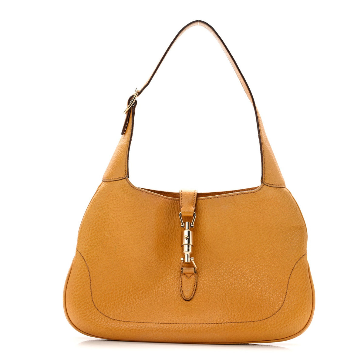 Soft Grained Calfskin Jackie O Hobo Orange