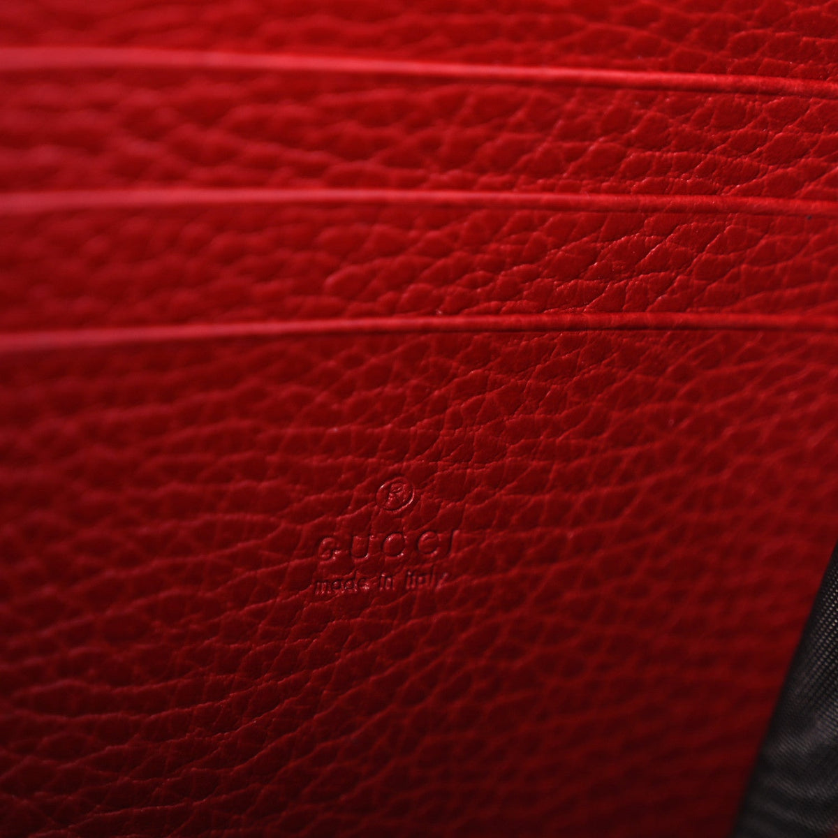 Calfskin Mini Dionysus Chain Wallet Hibiscus Red