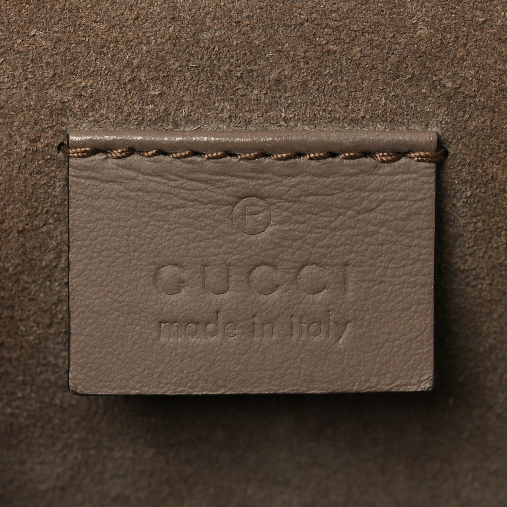 GG Supreme Monogram Small Dionysus Shoulder Bag Taupe