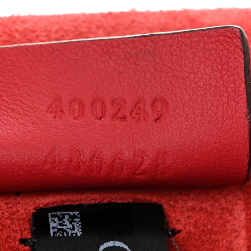GG Supreme Monogram Small Dionysus Shoulder Bag Red