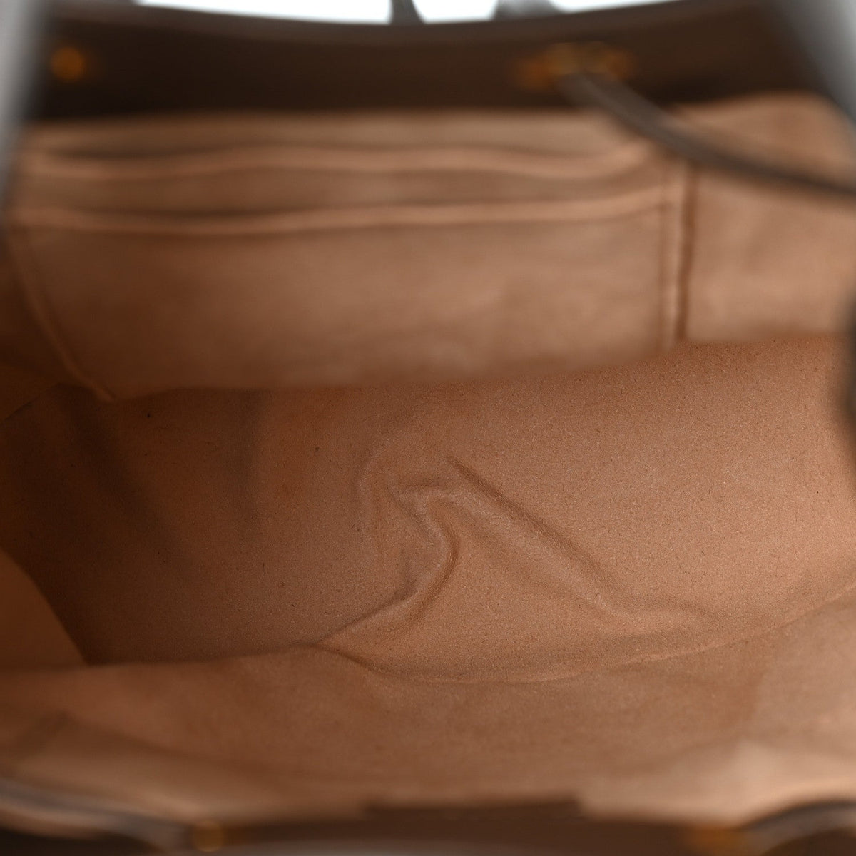 GG Supreme Monogram Web Small Ophidia Bucket Bag Brown