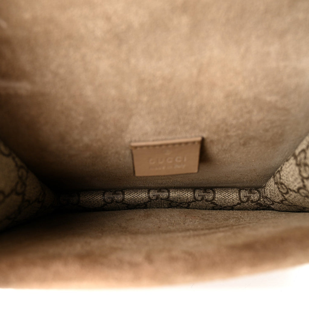 GG Supreme Monogram Mini Dionysus Shoulder Bag Taupe