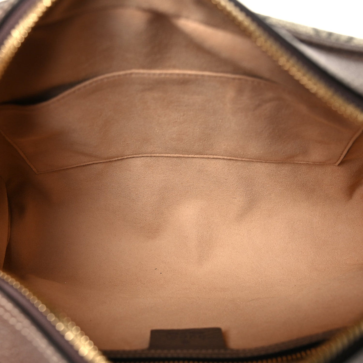 GG Supreme Monogram Web Small Ophidia Shoulder Bag Brown