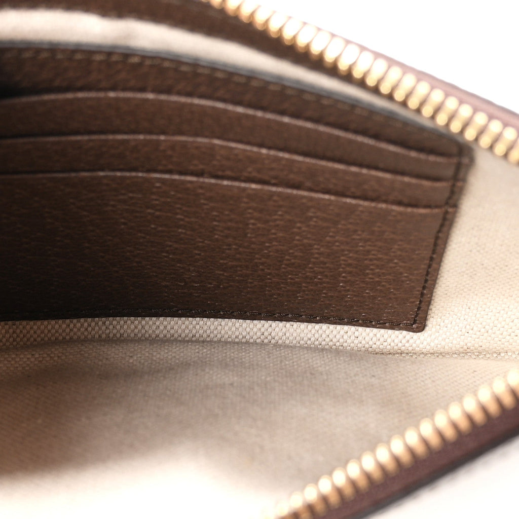 GG Supreme Monogram Textured Dollar Calfskin Mini Blondie Belt Bag Beige Ebony New Acero
