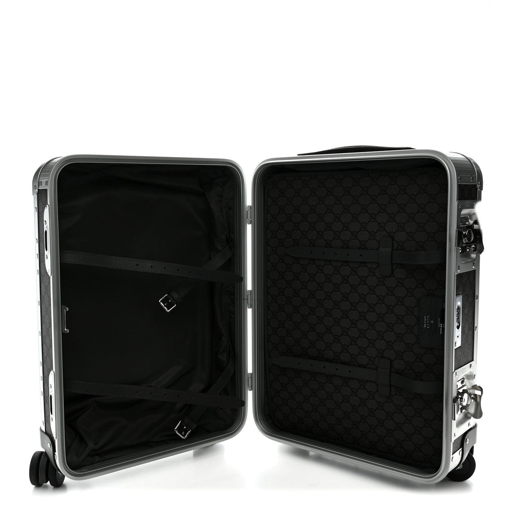 GG Supreme Monogram Porter Carry On Suitcase