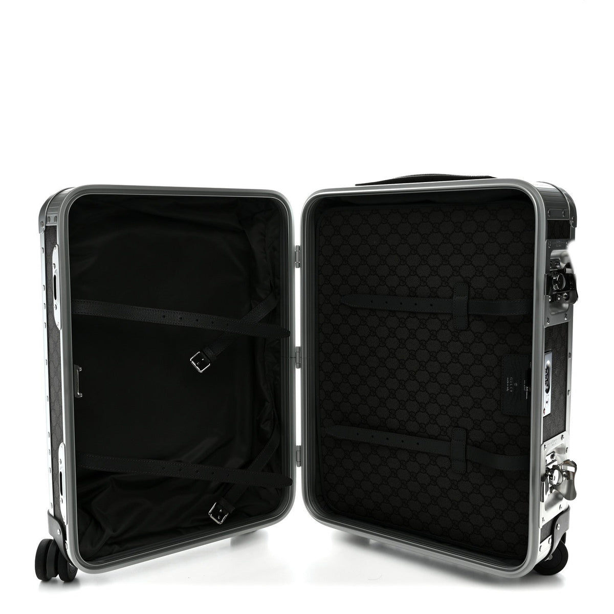 GG Supreme Monogram Porter Carry On Suitcase