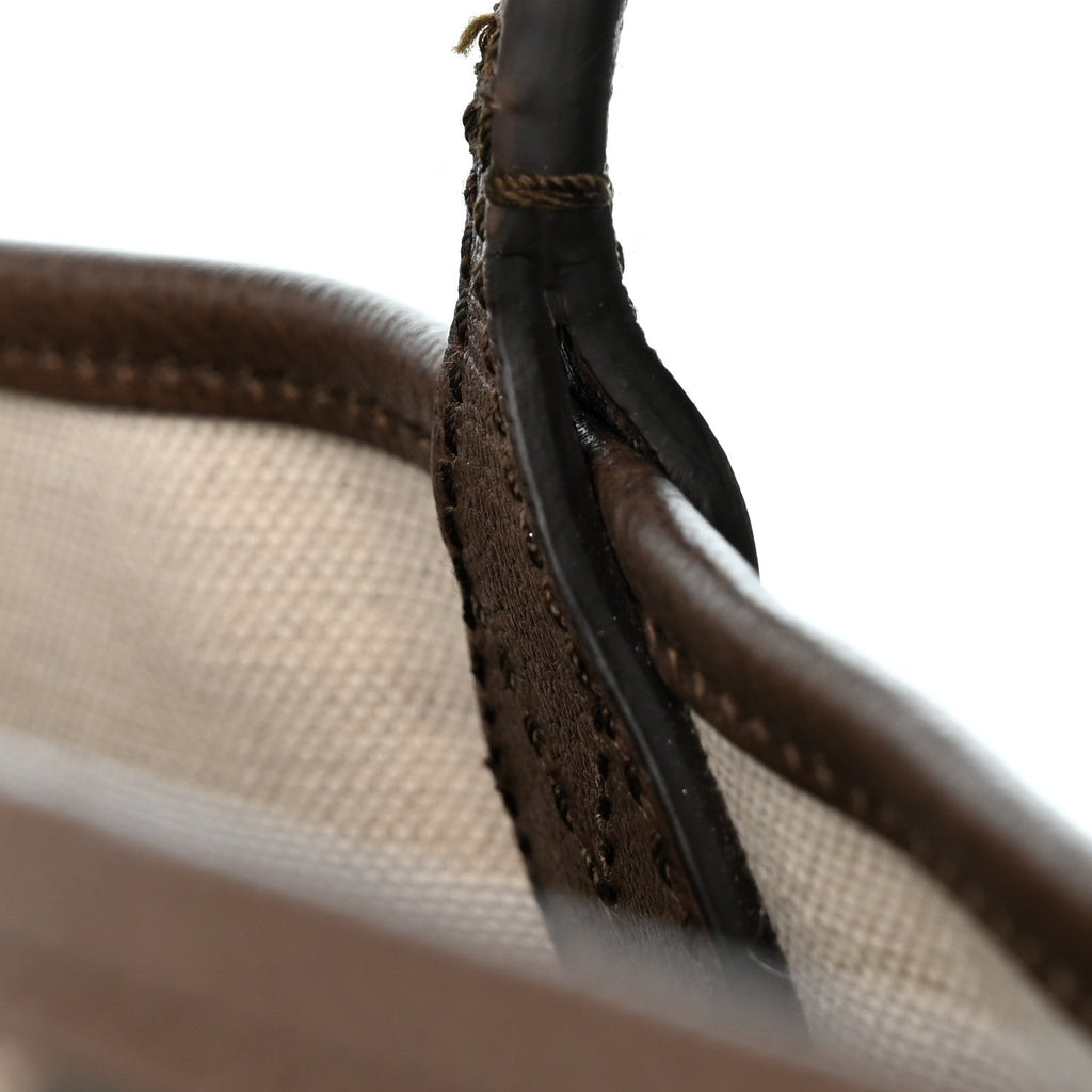 GG Supreme Monogram Textured Dollar Calfskin Web Large Ophidia Tote Beige Ebony New Acero