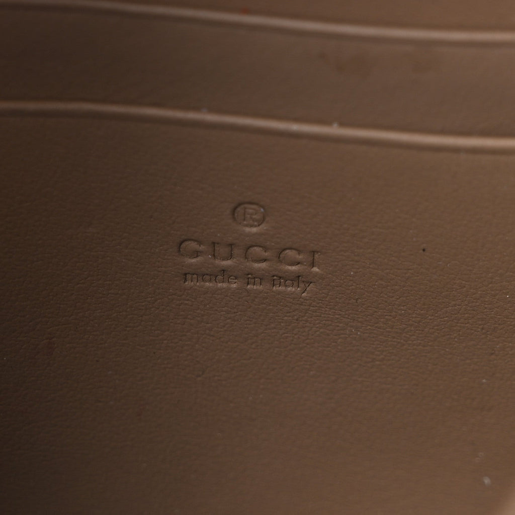 GG Supreme Monogram Mini Dionysus Chain Wallet Beige Taupe