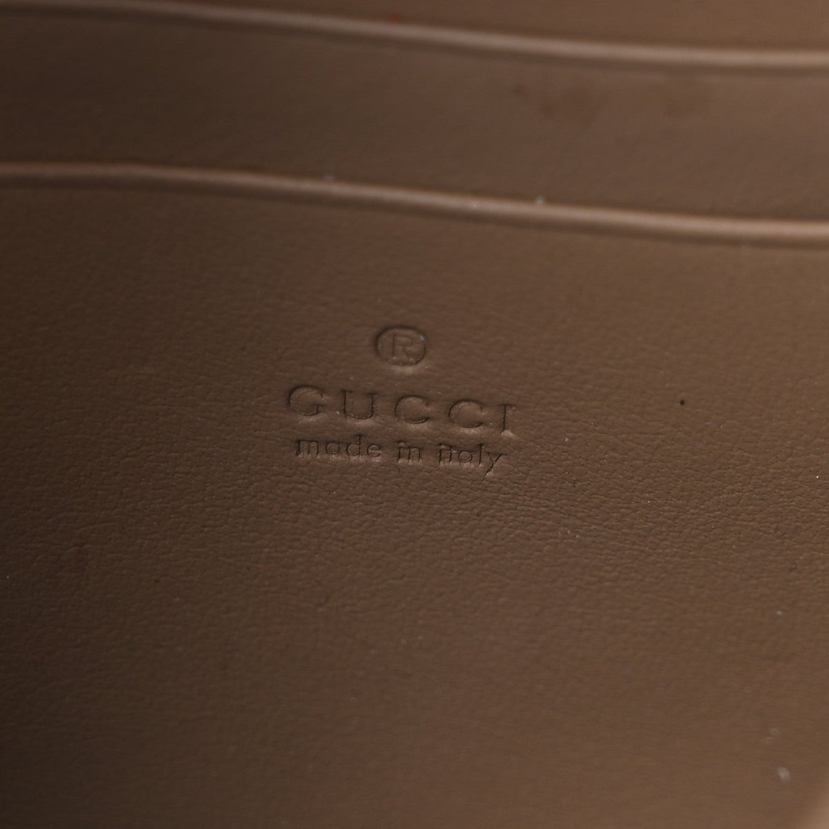 GG Supreme Monogram Mini Dionysus Chain Wallet Beige Taupe