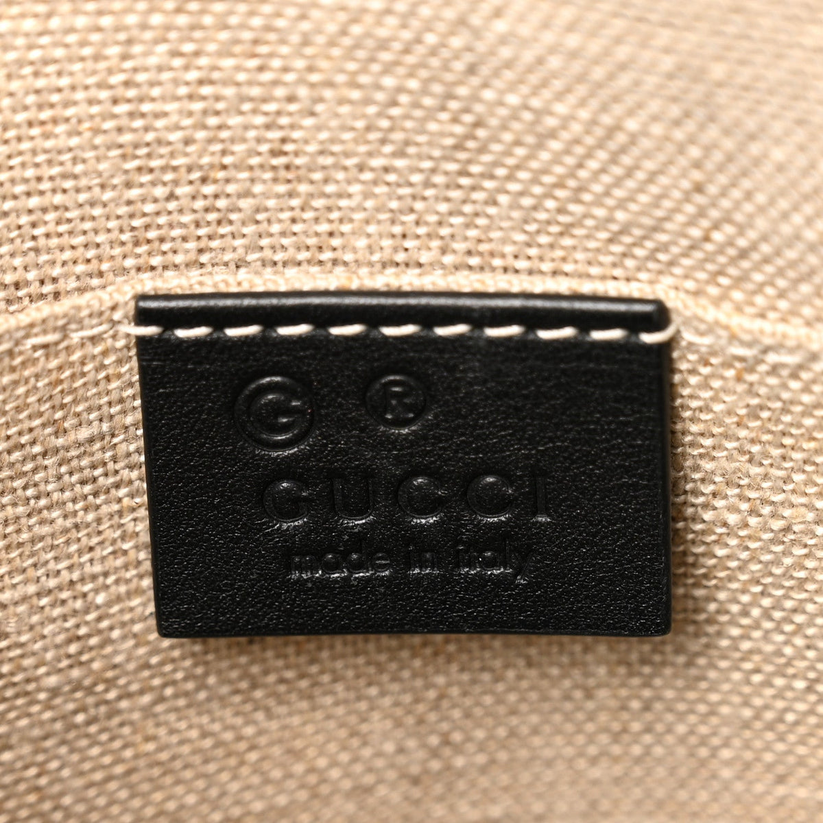 Microguccissima Mini Dome Bag Black