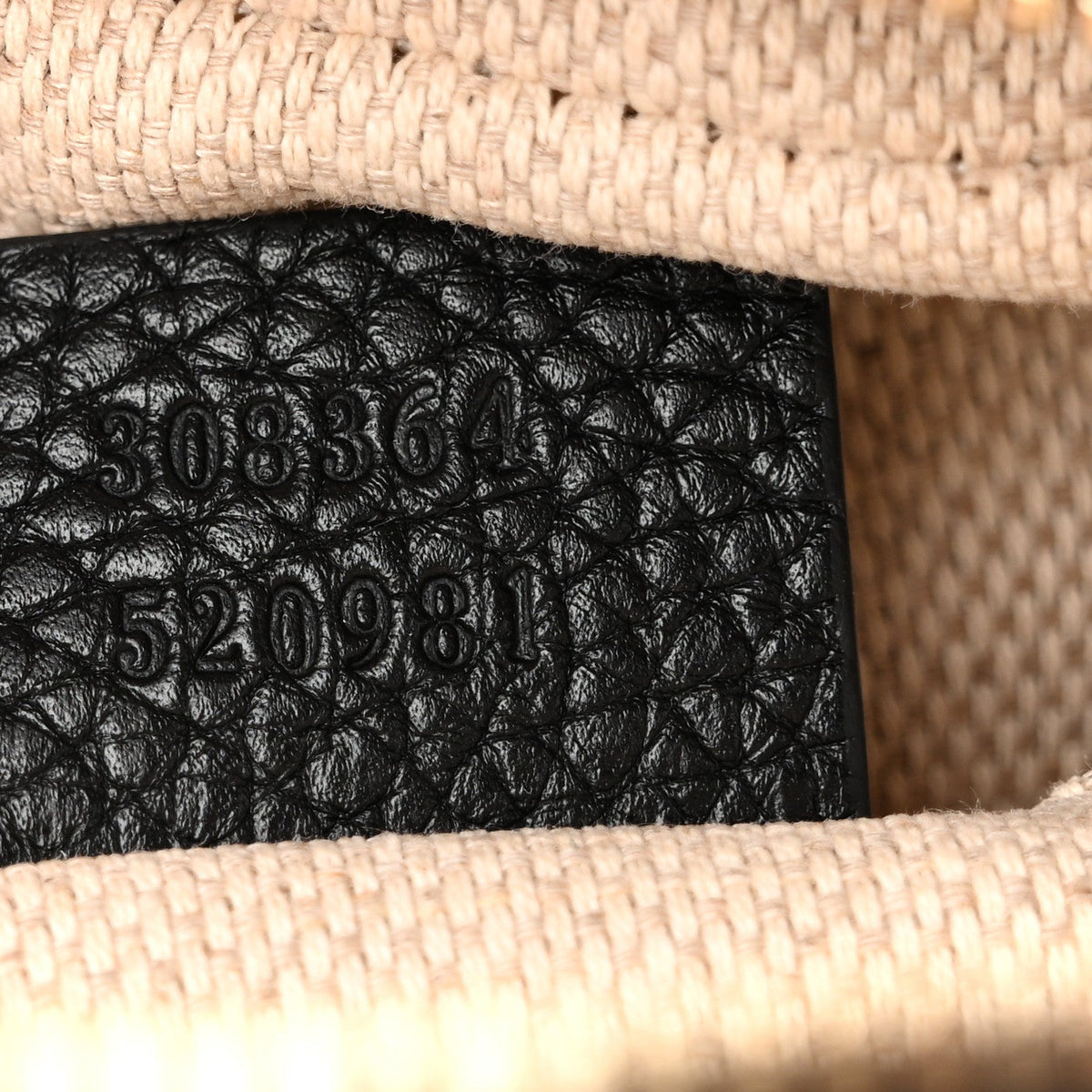 Pebbled Calfskin Small Soho Disco Bag Black