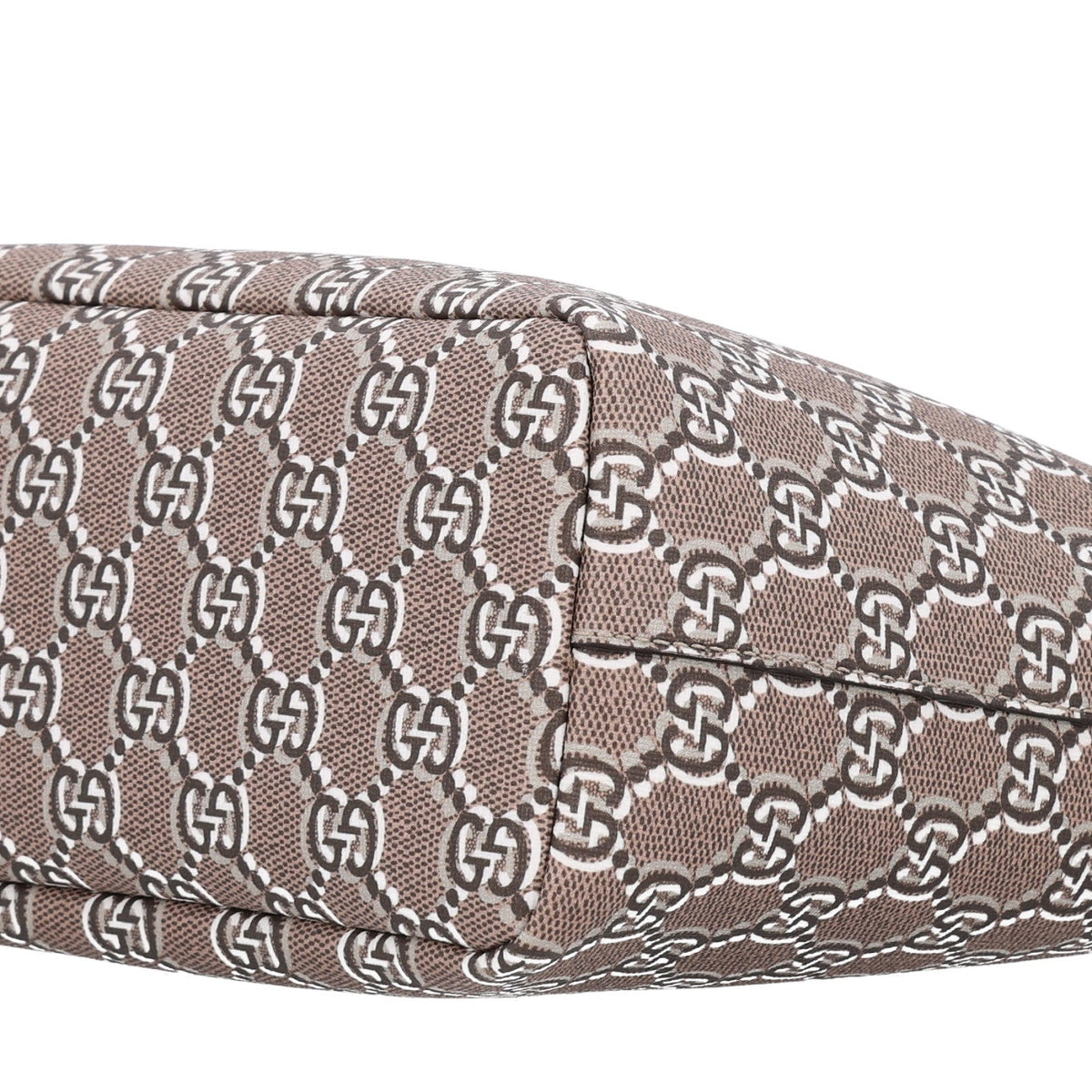 GG Shadow Monogram Super Mini Ophidia Shoulder Bag Taupe