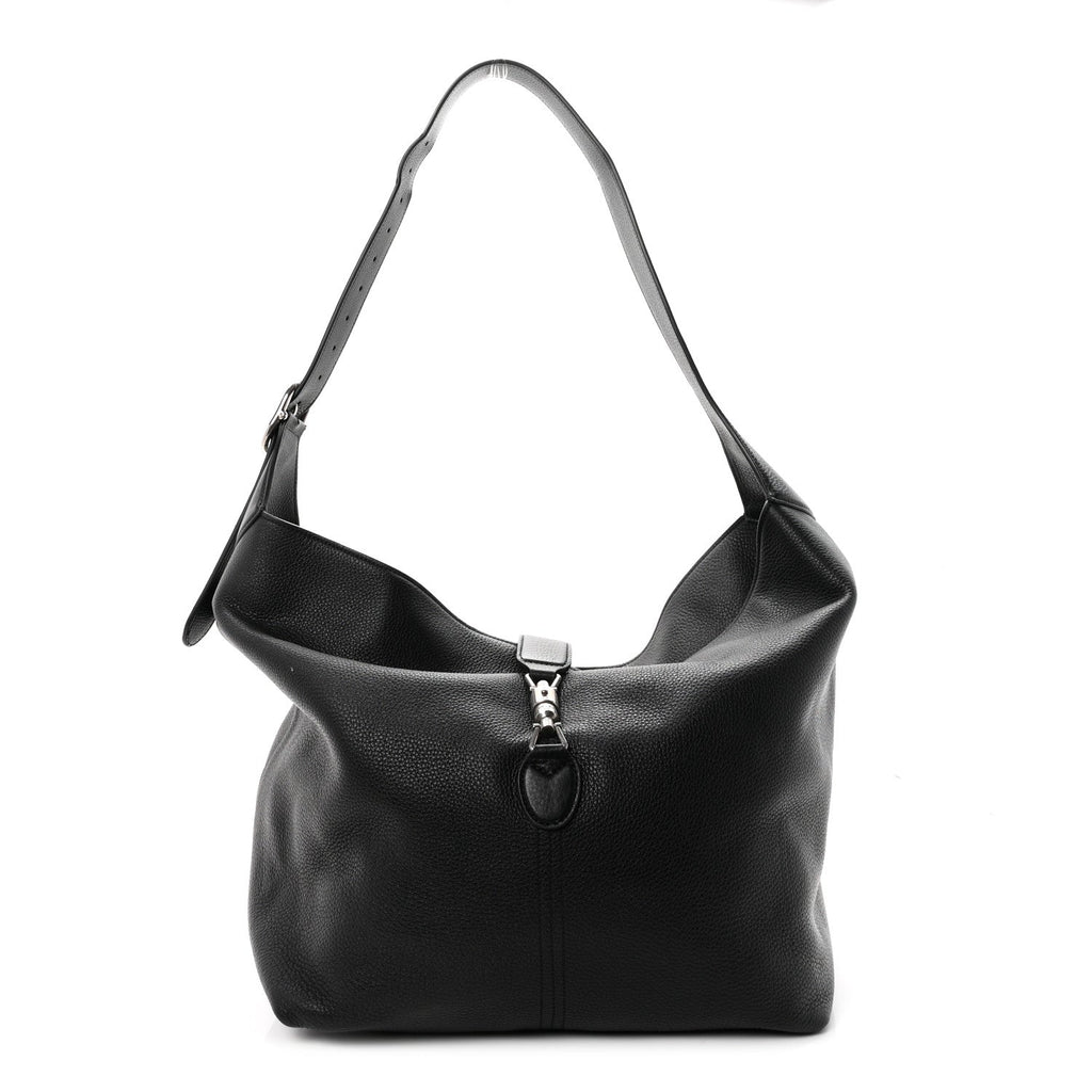 Amour Grane Calfskin Medium Jackie 1961 Crossbody Bag Black