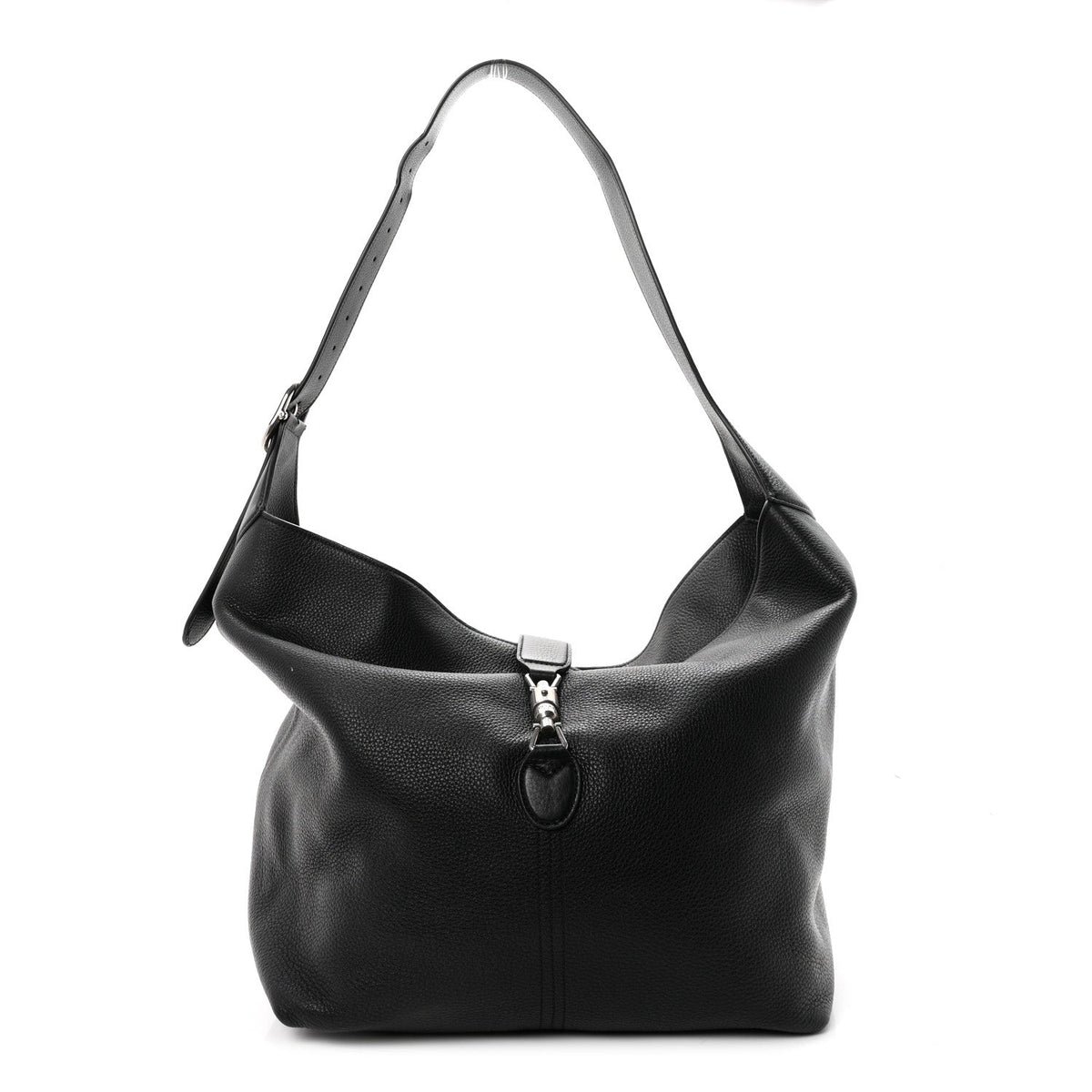 Amour Grane Calfskin Medium Jackie 1961 Crossbody Bag Black