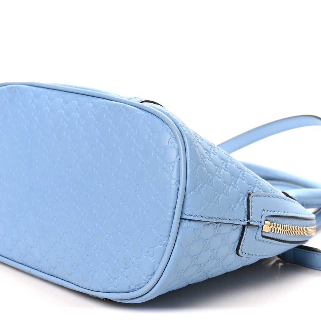 Microguccissima Mini Dome Bag Mineral Blue