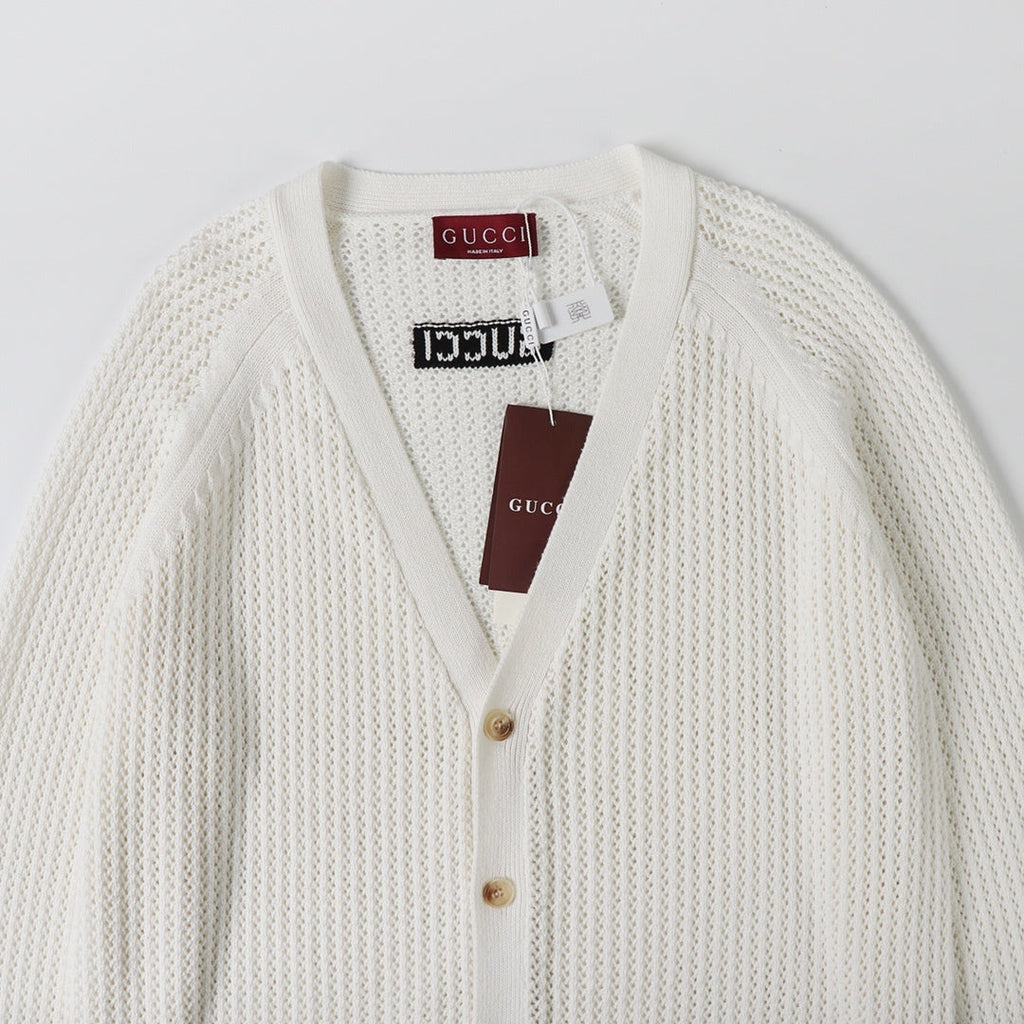 Gucci Sylvie Web-stripe cardigan