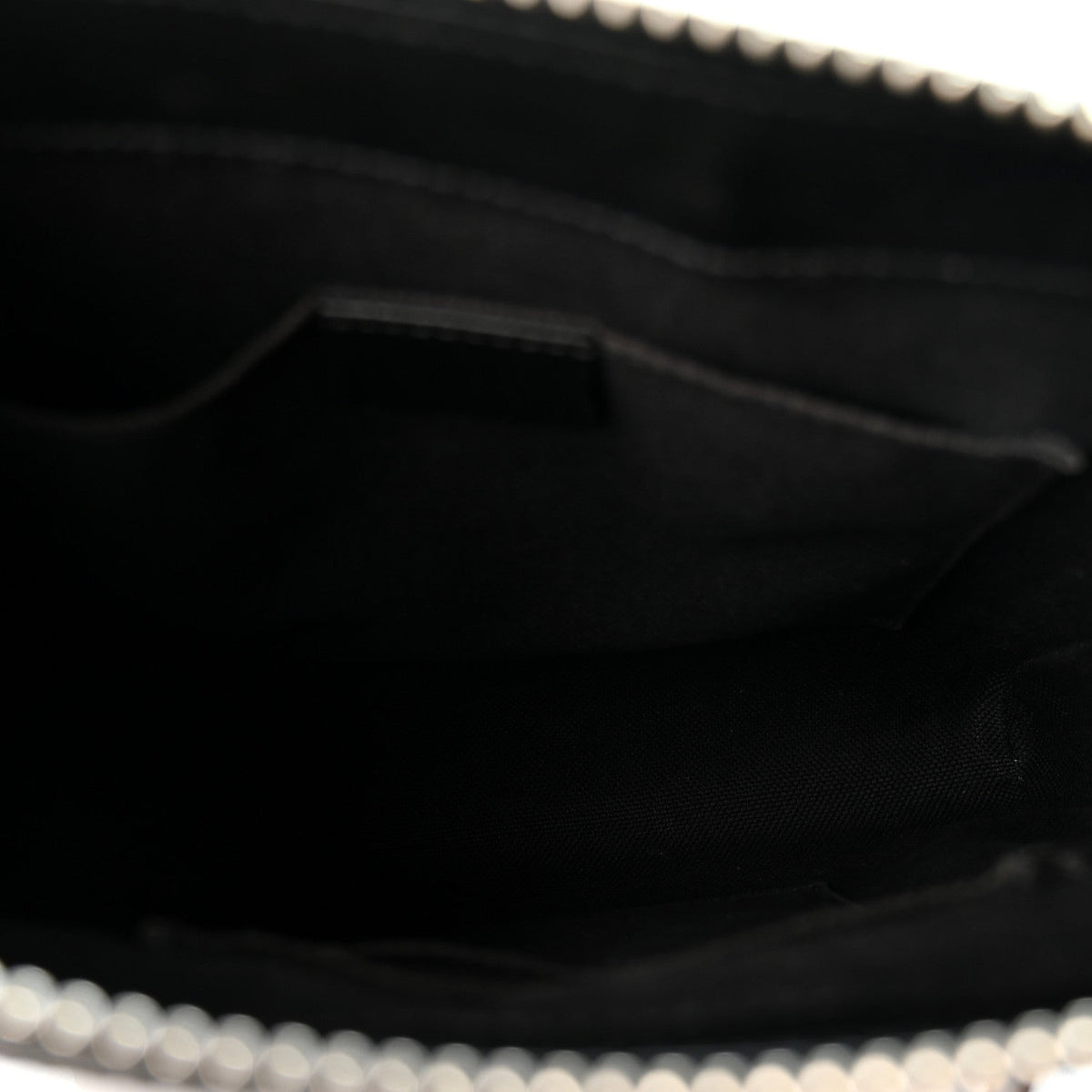 GG Supreme Monogram Web Small Flat Messenger Bag Black Grey