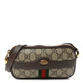 GG Supreme Monogram Web Mini Ophidia GG Bag Brown