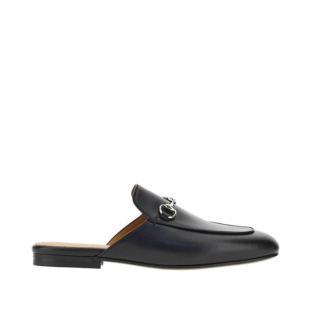 Gucci Princetown Leather Sabot Black Women