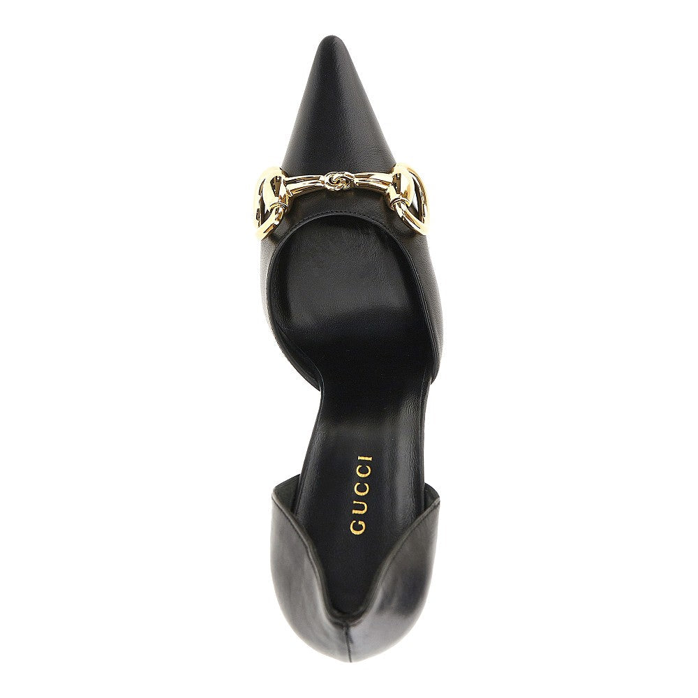 Gucci Boulevard Leather Pumps Black Women