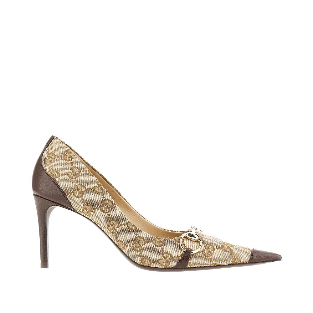 Gucci Donna GG Canvas Pumps Brown Women