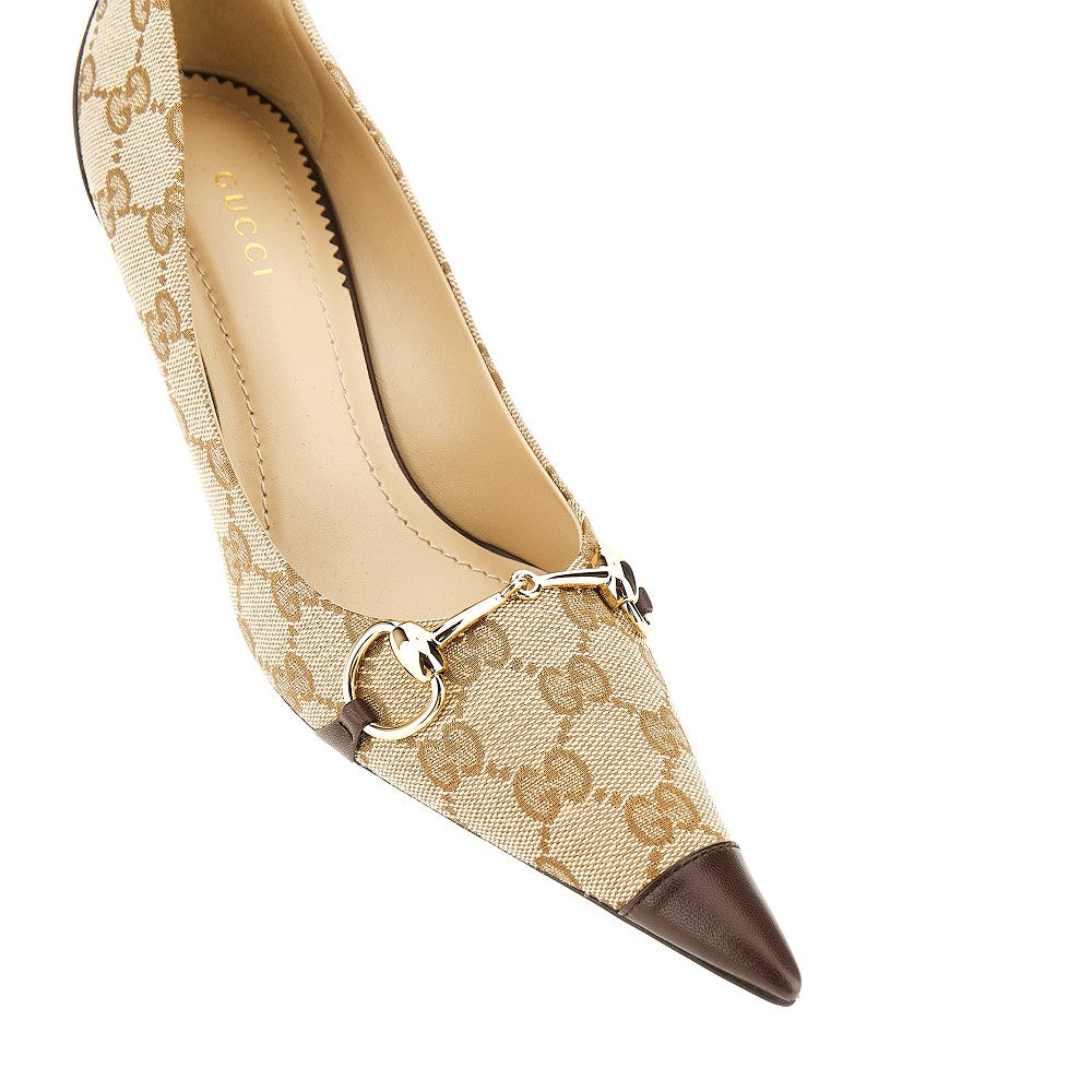 Gucci Donna GG Canvas Pumps Brown Women