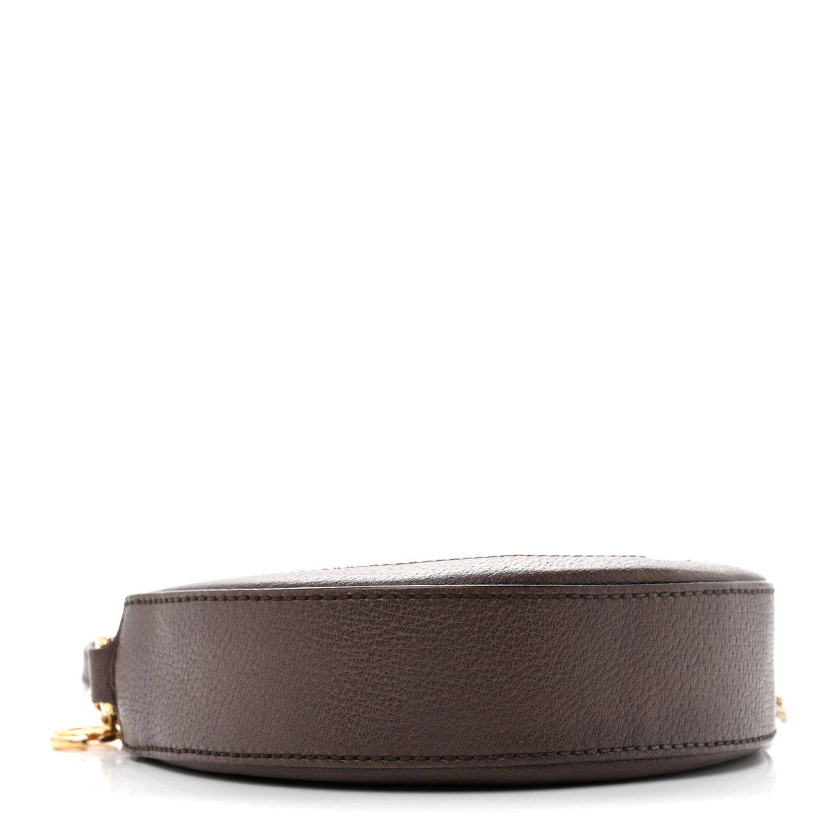 GG Supreme Monogram Web Mini Ophidia Round Shoulder Bag Brown