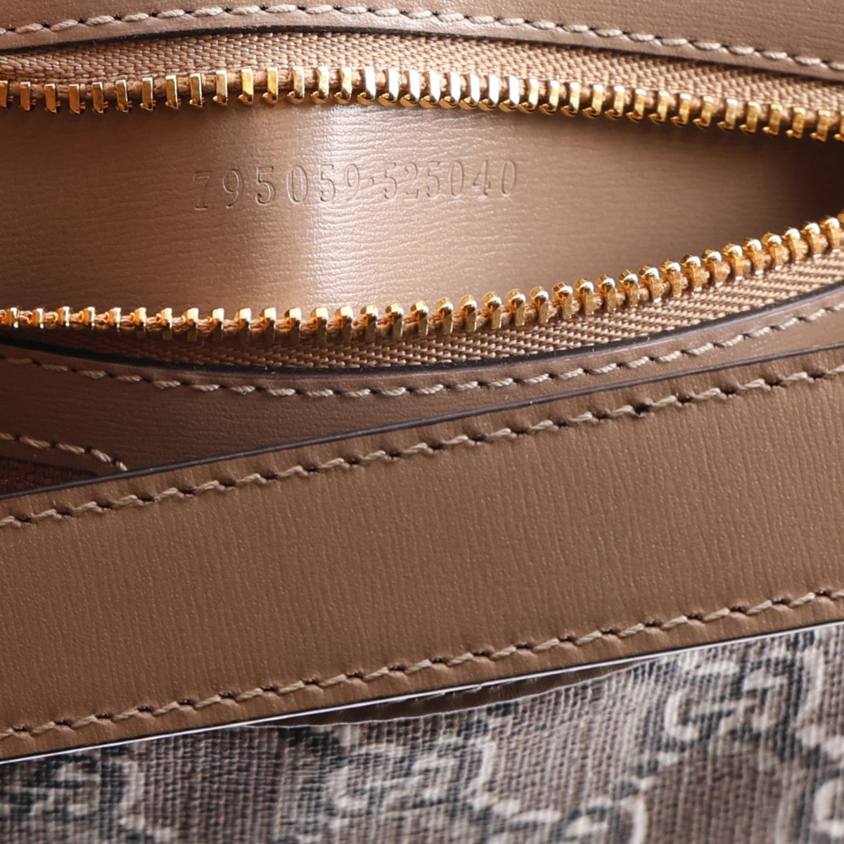 GG Shadow Monogram Super Mini Ophidia Shoulder Bag Taupe