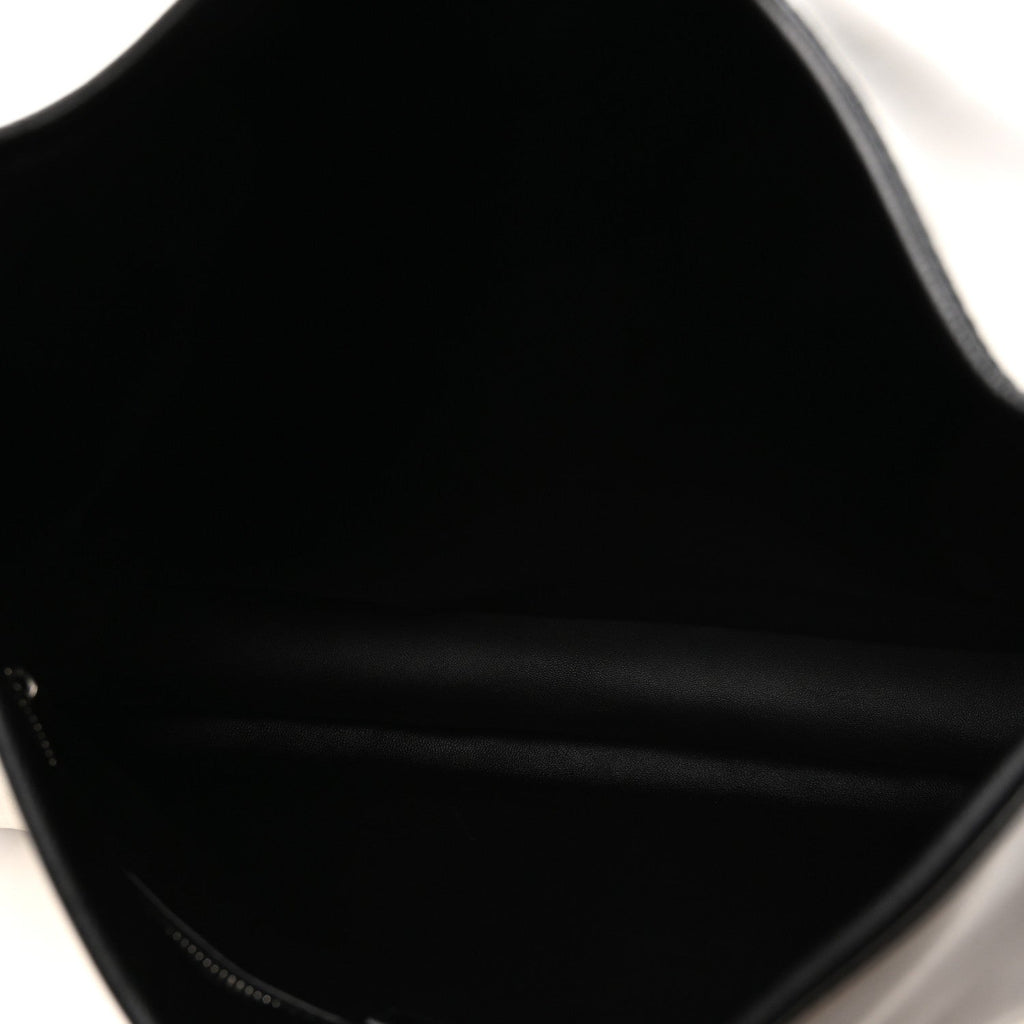 Calfskin Large Jackie 1961 Shoulder Bag Black White